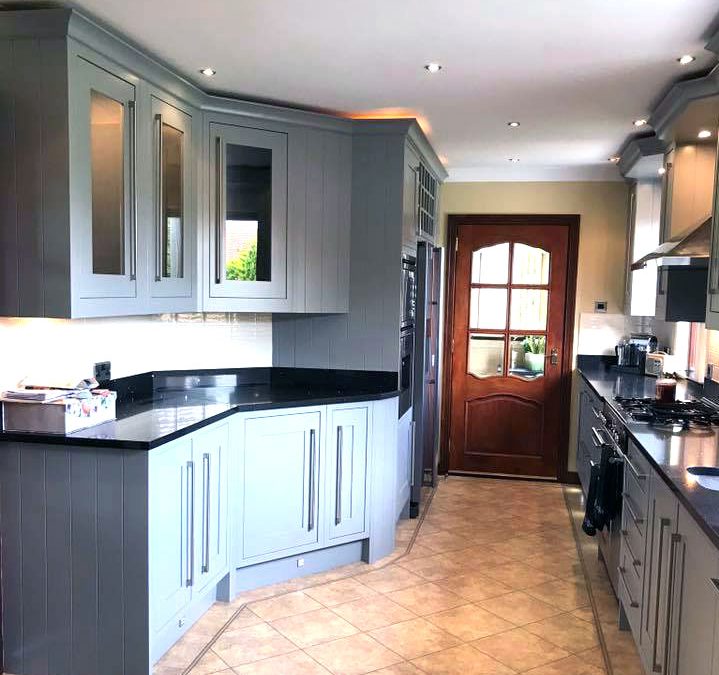 Manor house grey kitchen